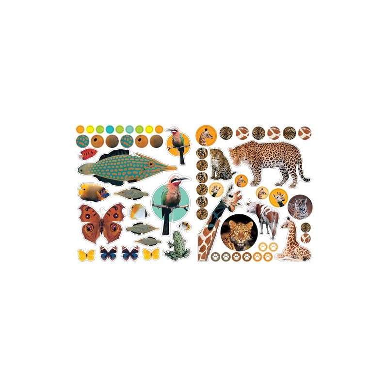 Eyelike Stickers: Animals