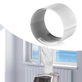 Air Conditioning Exhaust Hose Adapter, Air Conditioning Hose Adapter Blood Hose Connector Portable Exhaust Hose Adopter for 15 cm Air Conditioning Hose Accessories, Polypropylene