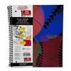Five Star Spiral Notebook, 1 Subject, Wide Ruled Paper, 100
