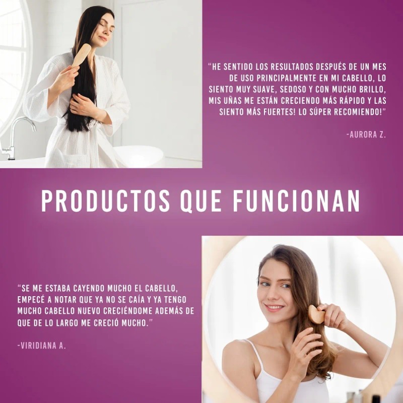 Capsulas Keratina Biotina Colageno Vitamina Cabello Lifeed