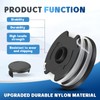 CHIHOLEN Pack of 4 Grass Trimmer Line Spool Compatible with