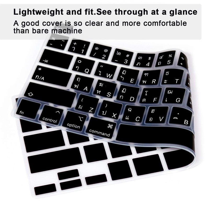 MMDW Thai Language Silicone Keyboard Cover Skin for MacBook Pro