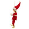 Kurt Adler 10-Inch KSA Kringles Red & Gold Elf Ornament