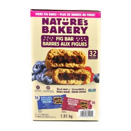 Nature's Bakery, LLC Natue's Bakery Fig Bars, 32x57g, 1.81kg/63.8 oz. total