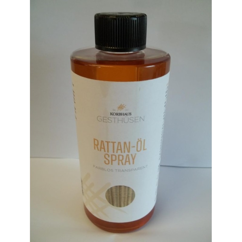 Pflege/Materialien Rattan care, rattan oil, reconditioning, preservation, Träolja