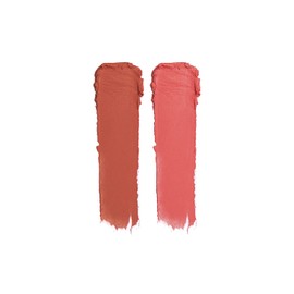 KRISTOFER BUCKLE Cashmere Slip Longwear Lipstick Duo, 0.11 oz. (each) | Creamy, Richly Pigmented Lipstick That Delivers Bold Color for Up To 8 Hours | Tender/Kissed