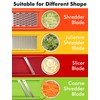 Geedel Professional Mandoline Slicer for Kitchen, Multi Purpose Vegetable Slicer