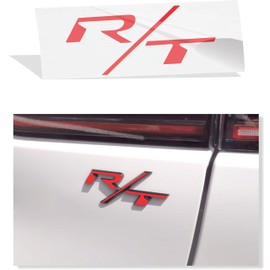 RT Lift Gate Emblem Overlay Decal Stickers - 2024 Dodge Hornet RT - (Color: Gloss Red)
