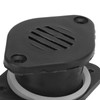 PVC Inflatable Boats Drainage Valve Corrosion Resistant Black Boat Replaceable