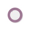 PIP STUDIO Lily&Lotus Breakfast Plate White/Purple 21 cm