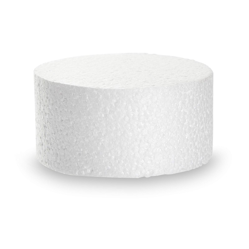 Foam Circles for Crafts (4 x 4 x 2 in,