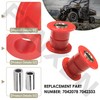 Red Shock Absorber Bushings Sleeve Kit for Po-laris Ranger XP