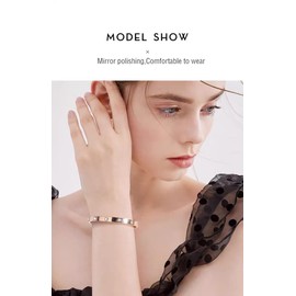 BUMPKAI 3 PCS18K Gold-Plated Bracelets for Women, 1PCS Adjustable Natural Healing Yoga Crystal Bead, Italian Love and Friendship Birthday Commemorative Gift