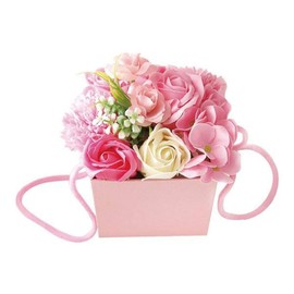 Poppy Nagoya Soap Flower Artificial Flower Bouquet Gift Soap Flower KS-053 Pink