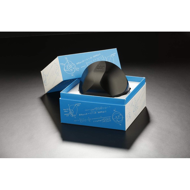 Black Gomboc Light, a Unique Mathematical Innovation, self-righting Shape, Science