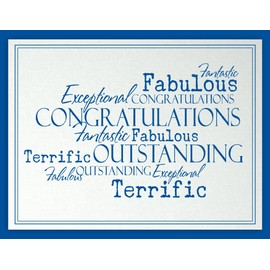 50 Bright Royal Blue 65# Cardstock Paper 9 X 12 Inches Frame and Sketch Pad Size - 65# Cover Light Weight Card Stock - Bright Printable Smooth Paper Surface