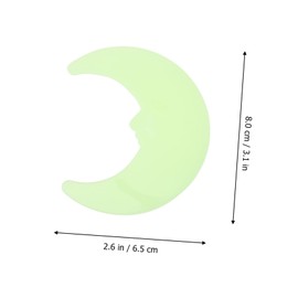 MERRYHAPY Glow Star Sticker Decals 52 Pieces Luminous Moon Star Stickers for Ceiling DIY Boys and Girls' Room Decor