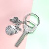 Basketball Keychain, Basketball Player Basketball Lover Keychain For Basketball Team