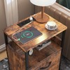 SOOWERY Drawer Dresser for Bedroom with Charging Station, Drawers Dresser