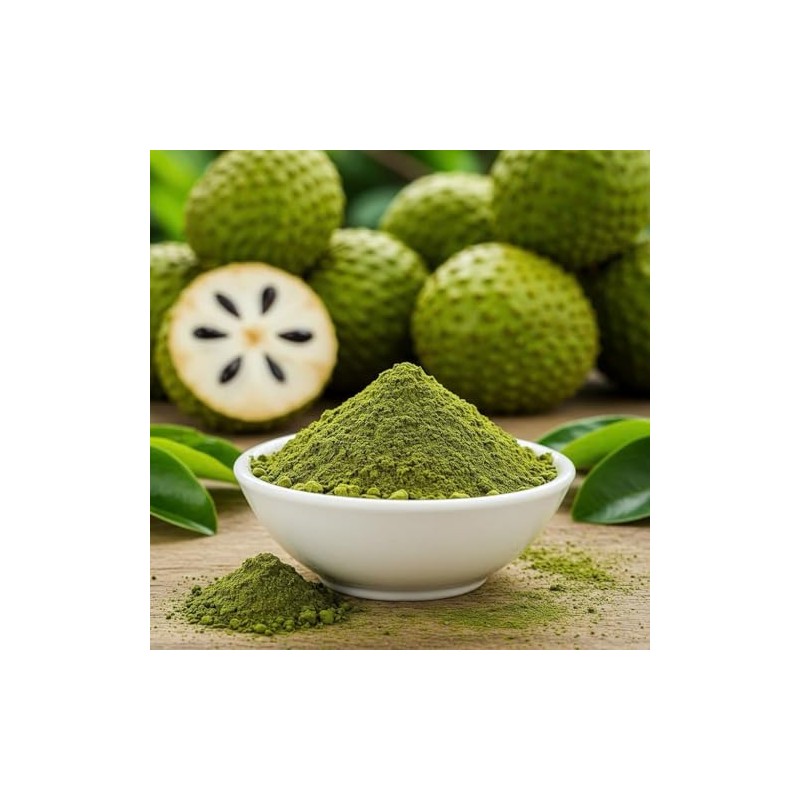 Nutrigins 4oz Soursop Leaf Powder – 100% Natural & Pure
