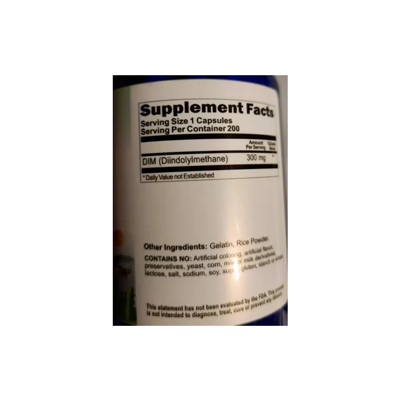 Vitamins Because DIM (Diindolylmeth