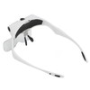 Headband Magnifying Glasses USB Charging 5 Lenses 1.0X 1.5X 2.0X