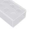 Acrylic Flower Vase Clear Rectangular Centerpiece Box Home Decoration for