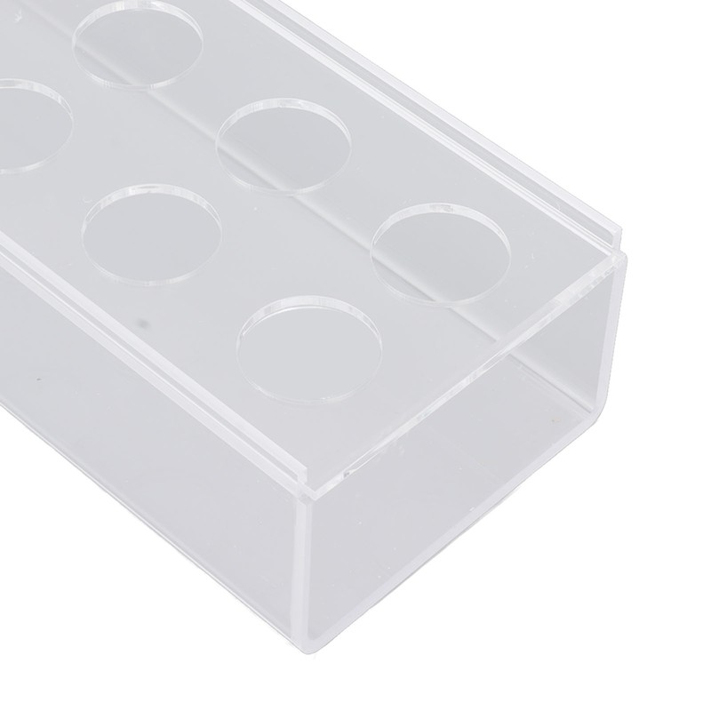 Acrylic Flower Vase Clear Rectangular Centerpiece Box Home Decoration for