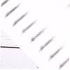 Baluue Hair-like Eyebrow Sticker 2 Sheets/20 Pairs Brow Tint for