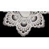 #8139 Lace Table Runner Antique White (60 cm Round)