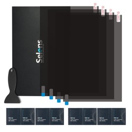 Selens 4PCS Linear Polarizing Film, High Transmission Cuttable A4 7.8x11.8 inches Polarizer Sheets - Ideal for LCD Monitor Screen Repair, Optical Analysis, Physics Education