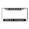 West Point USMA Chrome License Plate Frame