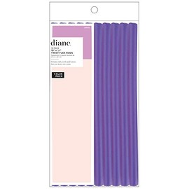 Diane DER002 Twist-flex Rods, Purple, 7/8 Inch 10 Pack