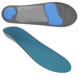 bonmedico High Performance Gel Insoles for Sports & Leisure, Shock Absorbing Insoles for Ideal Cushioning Support for Foot & Joint Problems, Shoe Insoles for Women & Men Incl. Gel Pad (1 Pair)