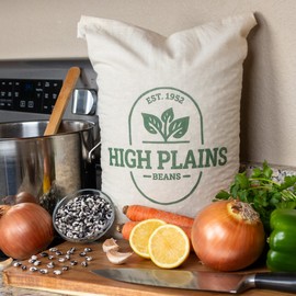 High Plains Ying Yang Orca Beans | 10 Pound Bag | Farm-fresh Orca Beans | Quality Calypso Beans | Non-GMO Verified | High Protein & Fiber Source | Dry Beans | Directly Sourced from Local Farmers