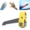 Optical Fiber Cable Cutter Longitudinal Nylon Handle High Carbon Steel