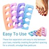 Toe Separators - Soft Two Tone Toe Spacers - Great