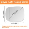 Senzeal Driver Side Heated Mirror Glass Replacement for Volvo XC70