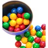 Extreme Sour FIlled Gumballs - 1 lb of 1" Tangy