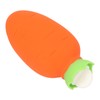 Carrot Hot Water Bottle Cute Silicone Microwaveable Anti Leakage Handheld