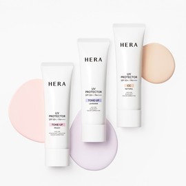 Hera [LIVE 포토리뷰★3천점] 헤라 NEW UV프로텍터 톤업 SPF50+/PA++++ 50ml 2개 [듀오] [LIVE Photo Review ★3000 points] Hera NEW UV Protector Tone Up SPF50+/PA++++ 50ml 2 pieces [Duo]