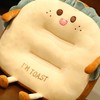 Bread Cushion PP Cotton Breathable Skin Friendly Stuffed Home Pillow