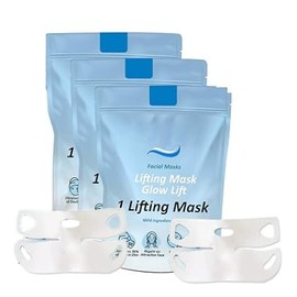 Soleneva 6pcs Face Mask V-line Hyaluronic Face Mask