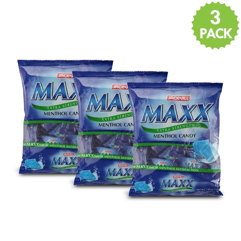Jack'n Jill - Maxx Extra Strength Menthol Candy Pack of