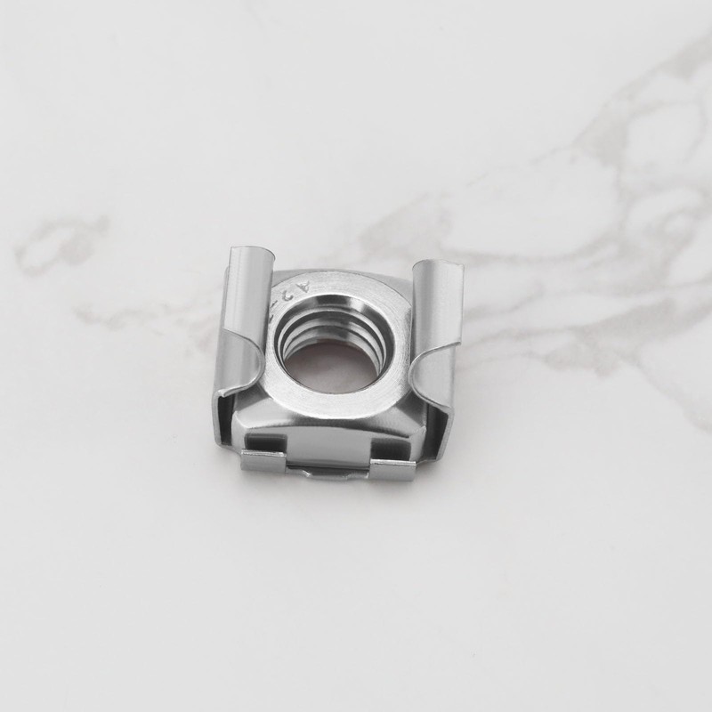 Micro Traders 20pcs M8 Cage Nuts 304 Stainless Steel Nuts