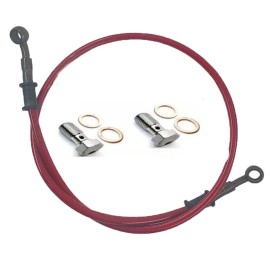 Unbranded 23 inch Hydraulic Brake Line Hose For Go Kart Trike Dirt Pit Bike ATV Motorcycle