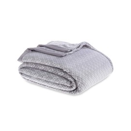 Berkshire Classic Velvety Plush Full/Queen Blanket ( Grey Geo )