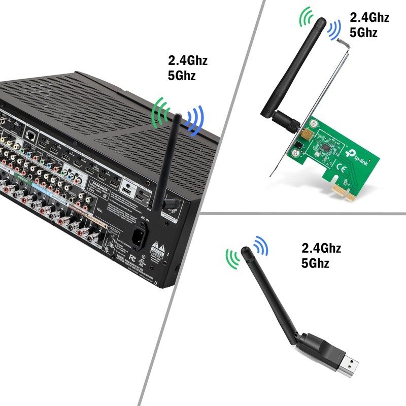 Rydocyee WiFi Antenna PC Bluetooth Antenna Dual Band 2.4Ghz 5Ghz