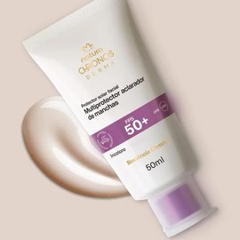 Natura Chronos Derma Protector Solar Facial Multiprotector Aclarador de Manchas, FPS 50, 50ml (Incoloro)                                              