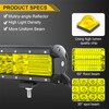 SKYWORLD 20 inch 288W Car Led Light Bar with 12V